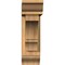 Ekena Millwork Balboa Traditional Smooth Bracket w/ Offset Brace, Western Red Cedar, 5 1/2"W x 18"D x 18"H BKT0604X18X18BOA01SWR - alternate 2
